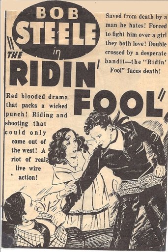 The Ridin' Fool Poster of The Ridin' Fool