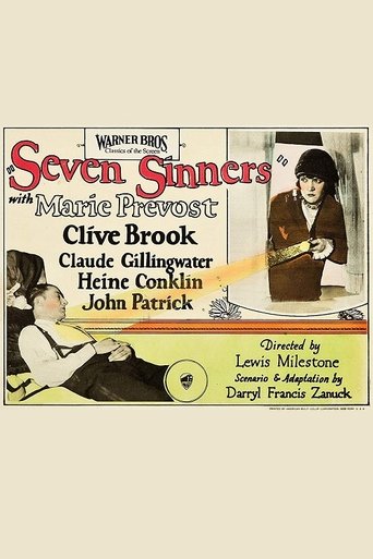 Seven Sinners Poster of Seven Sinners
