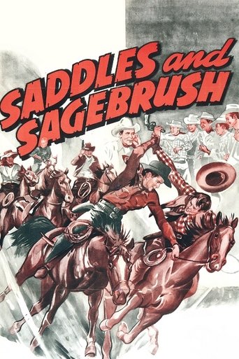 Saddles and Sagebrush Poster of Saddles and Sagebrush