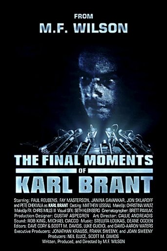 The Final Moments of Karl Brant Poster of The Final Moments of Karl Brant