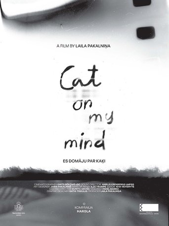 Cat on my Mind Poster of Cat on my Mind