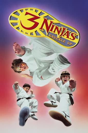 3 Ninjas Knuckle Up Poster of 3 Ninjas Knuckle Up