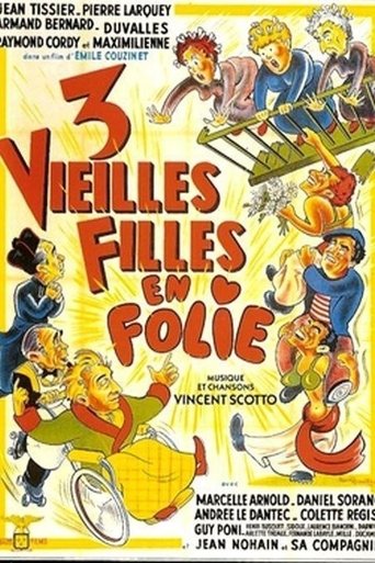 Trois vieilles filles en folie Poster of Trois vieilles filles en folie