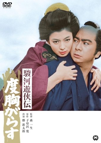 駿河遊侠伝 度胸がらす Poster of 駿河遊侠伝 度胸がらす