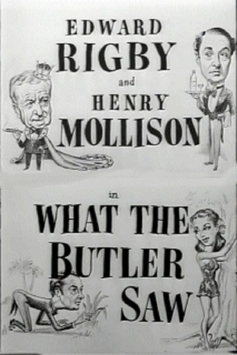 What the Butler Saw Poster of What the Butler Saw