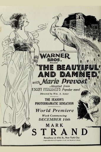 The Beautiful and Damned Poster of The Beautiful and Damned