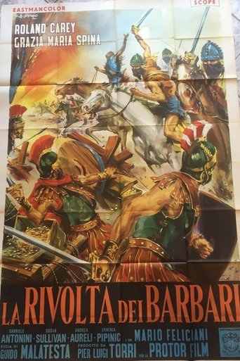 The Revolt of the Barbarians Poster of The Revolt of the Barbarians