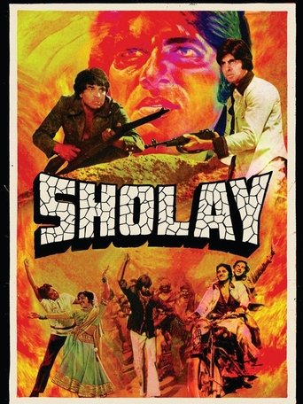 Sholay Poster of Sholay