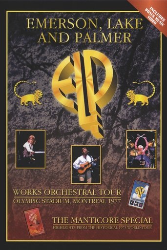 Emerson, Lake & Palmer: Works Orchestral Tour Poster of Emerson, Lake & Palmer: Works Orchestral Tour