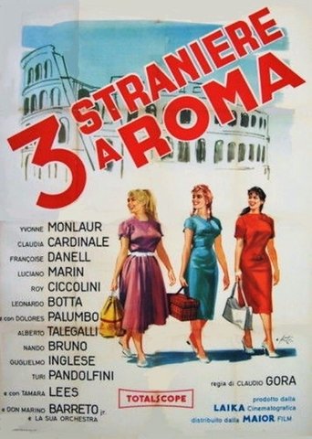 3 Strangers in Rome Poster of 3 Strangers in Rome
