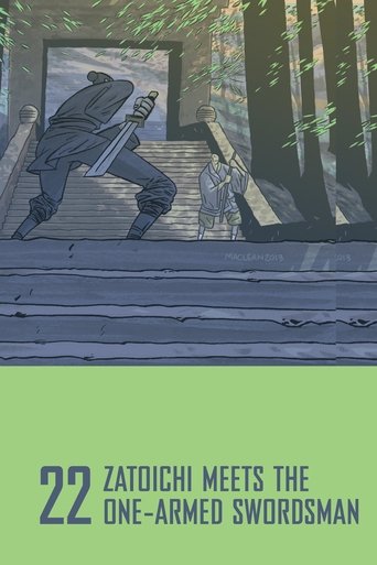 Zatoichi Meets the One-Armed Swordsman Poster of Zatoichi Meets the One-Armed Swordsman