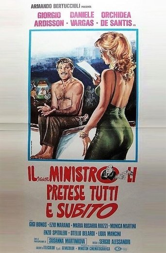 Il signor Ministro li pretese tutti e subito Poster of Il signor Ministro li pretese tutti e subito