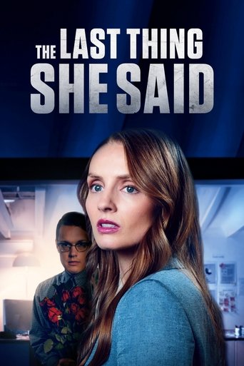 The Last Thing She Said Poster of The Last Thing She Said
