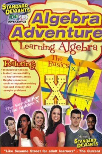 The Standard Deviants: The Adventurous World of College Algebra, Part 1 Poster of The Standard Deviants: The Adventurous World of College Algebra, Part 1