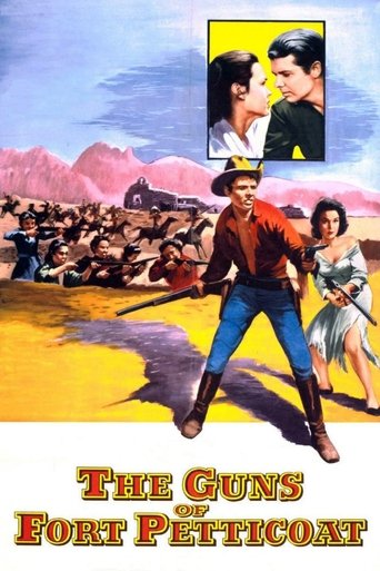 The Guns of Fort Petticoat Poster of The Guns of Fort Petticoat