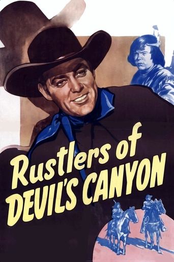 Rustlers of Devil's Canyon Poster of Rustlers of Devil's Canyon