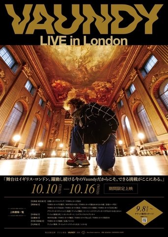 Vaundy LIVE in London Poster of Vaundy LIVE in London