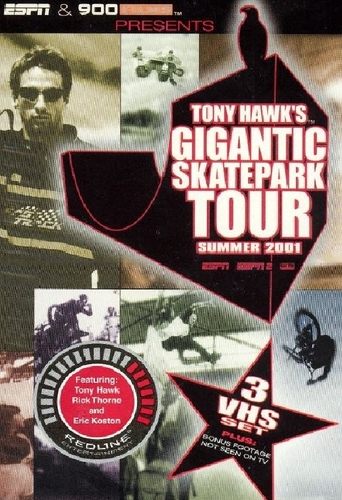 Tony Hawk's Gigantic Skatepark Tour 2001 Poster of Tony Hawk's Gigantic Skatepark Tour 2001