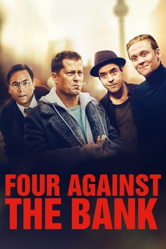 Four Against the Bank Poster of Four Against the Bank