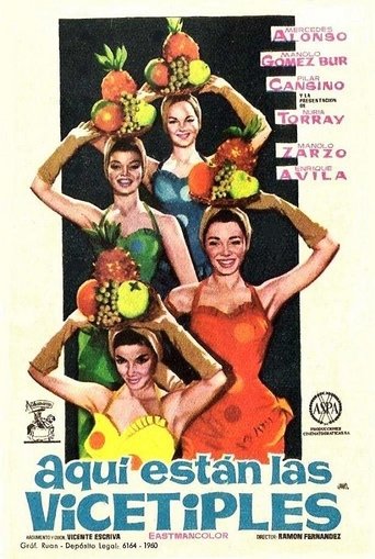 ¡Aquí están las vicetiples! Poster of ¡Aquí están las vicetiples!