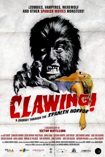 Clawing! A Journey Through the Spanish Horror Poster of Clawing! A Journey Through the Spanish Horror