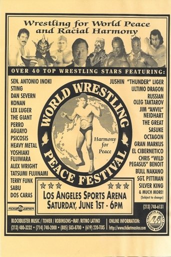 World Wrestling Peace Festival Poster of World Wrestling Peace Festival
