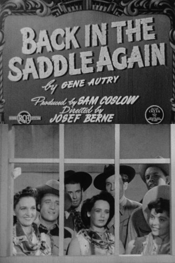 Back in the Saddle Again Poster of Back in the Saddle Again
