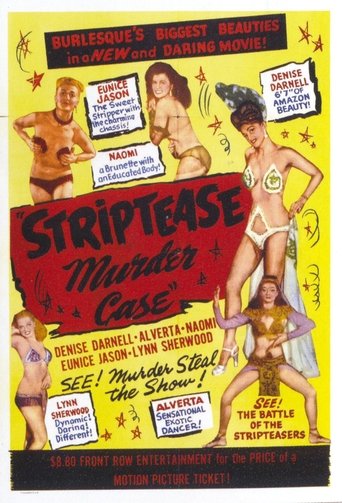The Strip Tease Murder Case Poster of The Strip Tease Murder Case