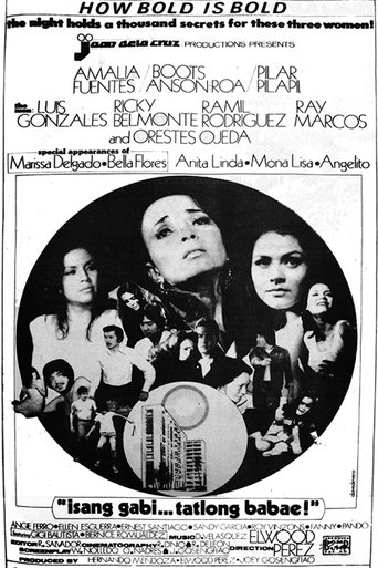 Isang Gabi... Tatlong Babae! Poster of Isang Gabi... Tatlong Babae!