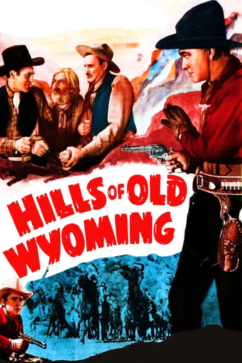 Hills of Old Wyoming Poster of Hills of Old Wyoming