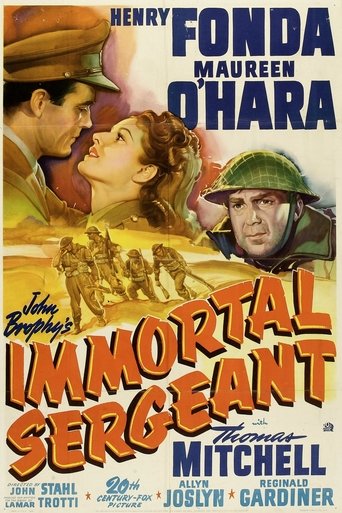 Immortal Sergeant Poster of Immortal Sergeant