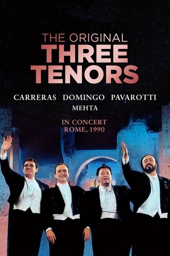The Original Three Tenors Concert Poster of The Original Three Tenors Concert
