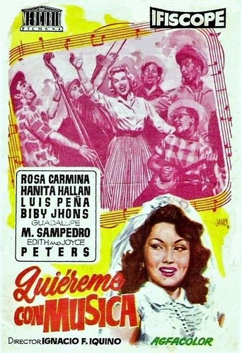 Quiéreme con música Poster of Quiéreme con música