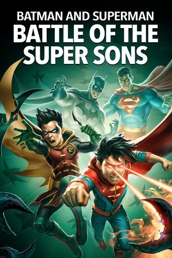 Batman and Superman: Battle of the Super Sons Poster of Batman and Superman: Battle of the Super Sons