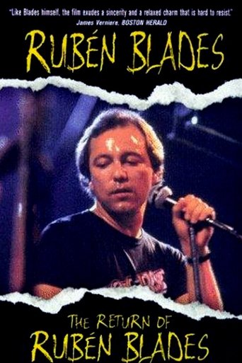 The Return of Rubén Blades Poster of The Return of Rubén Blades