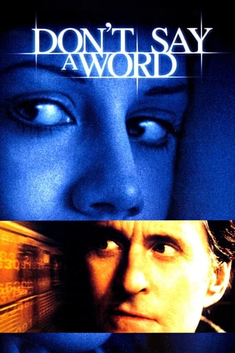Don't Say a Word Poster of Don't Say a Word