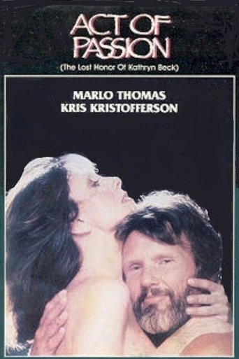The Lost Honor of Kathryn Beck Poster of The Lost Honor of Kathryn Beck