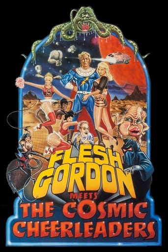 Flesh Gordon Meets the Cosmic Cheerleaders Poster of Flesh Gordon Meets the Cosmic Cheerleaders