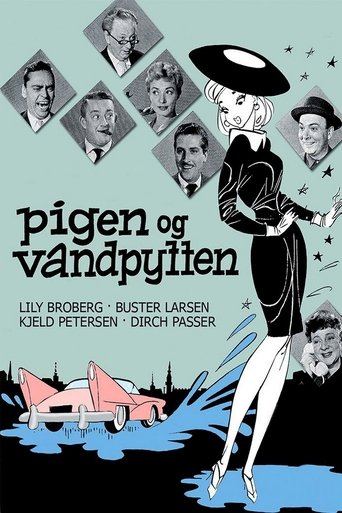Pigen og vandpytten Poster of Pigen og vandpytten