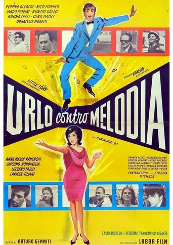 Urlo contro melodia nel Cantagiro 1963 Poster of Urlo contro melodia nel Cantagiro 1963
