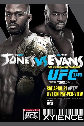 UFC 145: Jones vs. Evans Poster of UFC 145: Jones vs. Evans