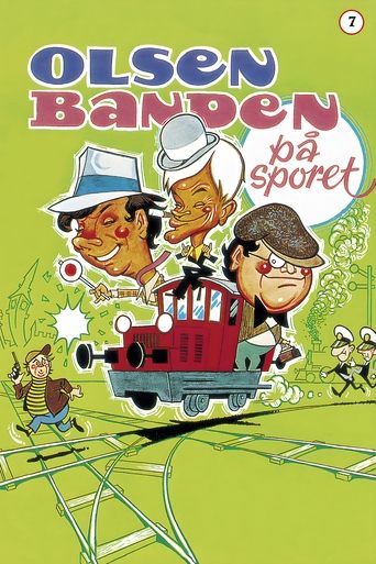 The Olsen Gang on the Track Poster of The Olsen Gang on the Track