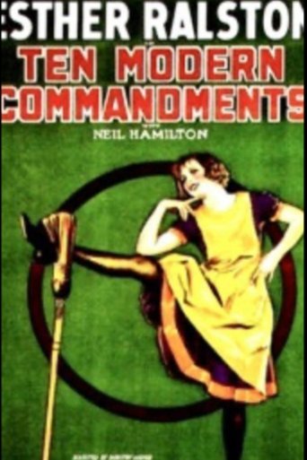Ten Modern Commandments Poster of Ten Modern Commandments