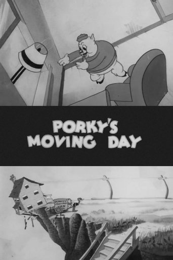 Porky's Moving Day Poster of Porky's Moving Day