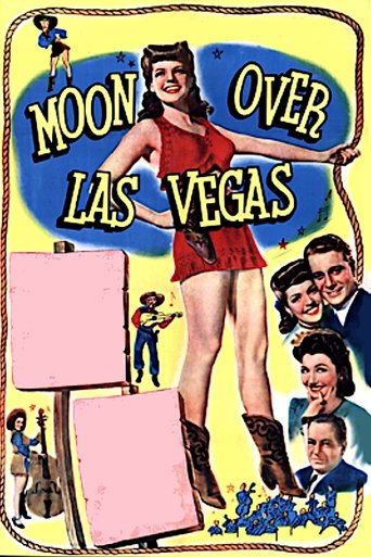 Moon Over Las Vegas Poster of Moon Over Las Vegas