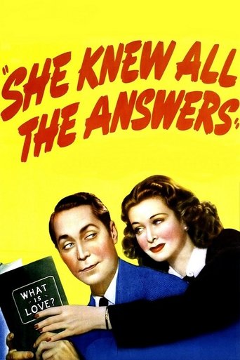 She Knew All the Answers Poster of She Knew All the Answers
