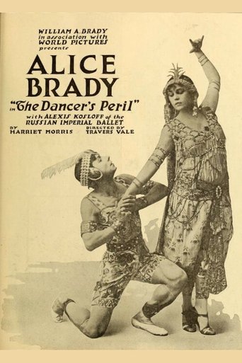 The Dancer's Peril Poster of The Dancer's Peril