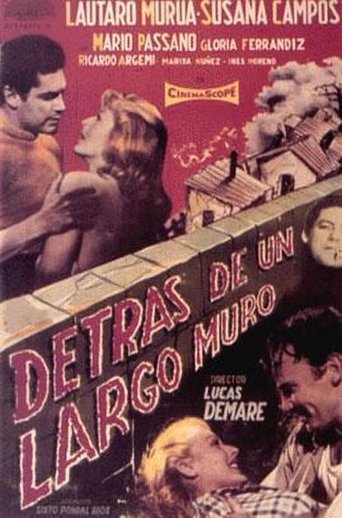 Detrás de un largo muro Poster of Detrás de un largo muro