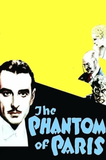 The Phantom of Paris Poster of The Phantom of Paris