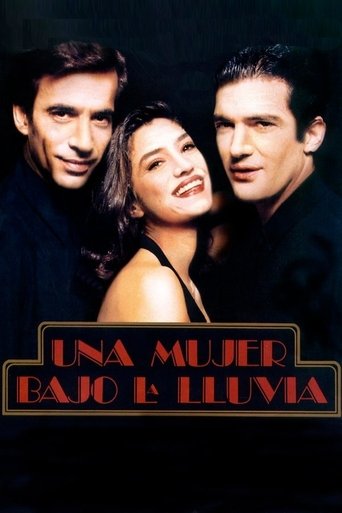 Una mujer bajo la lluvia Poster of Una mujer bajo la lluvia